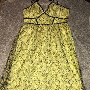 Yellow/Black Dress...